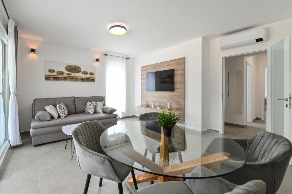 Apartment Break A 4 mit pool in Novalja Ansicht 5