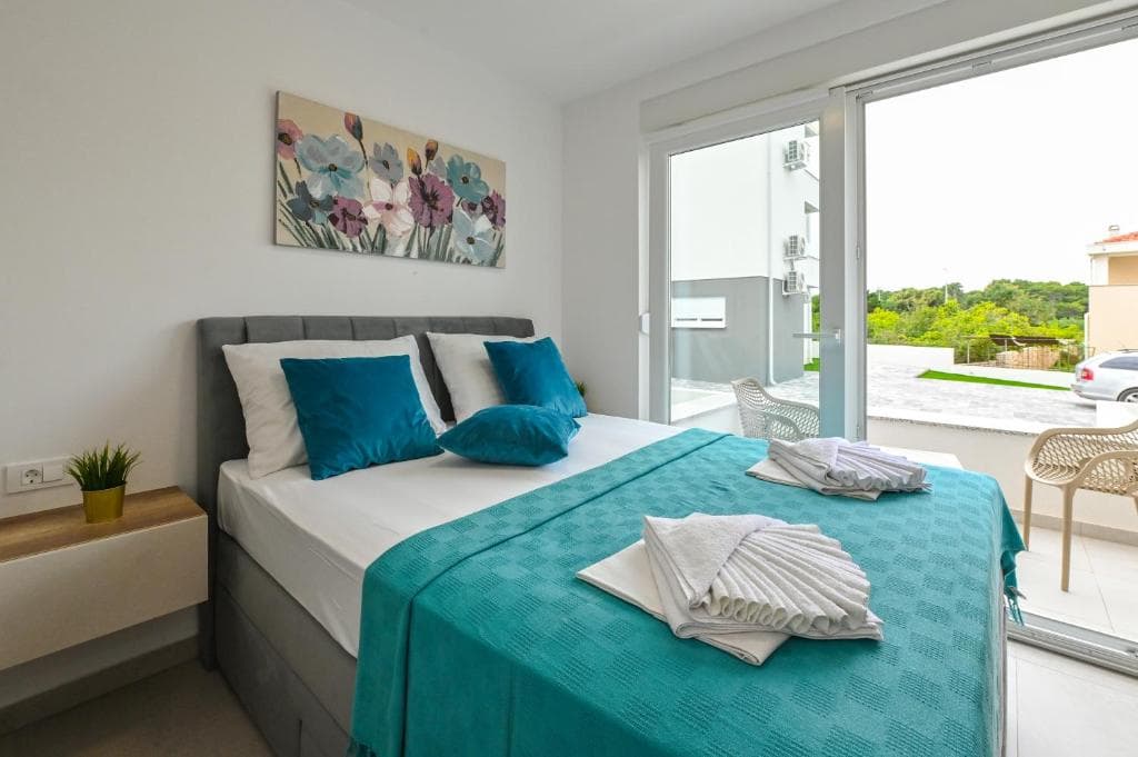 Apartment Break C 6 mit Pool in Novalja Ansicht 5