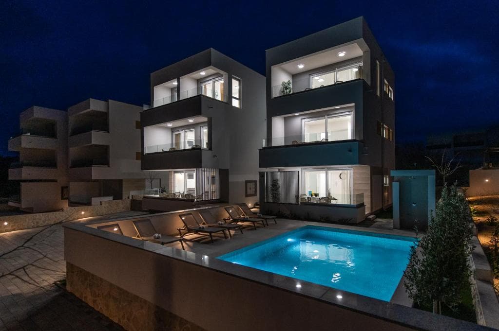 Mare B 6 Apartment mit Whirlpool in Novalja Ansicht 3