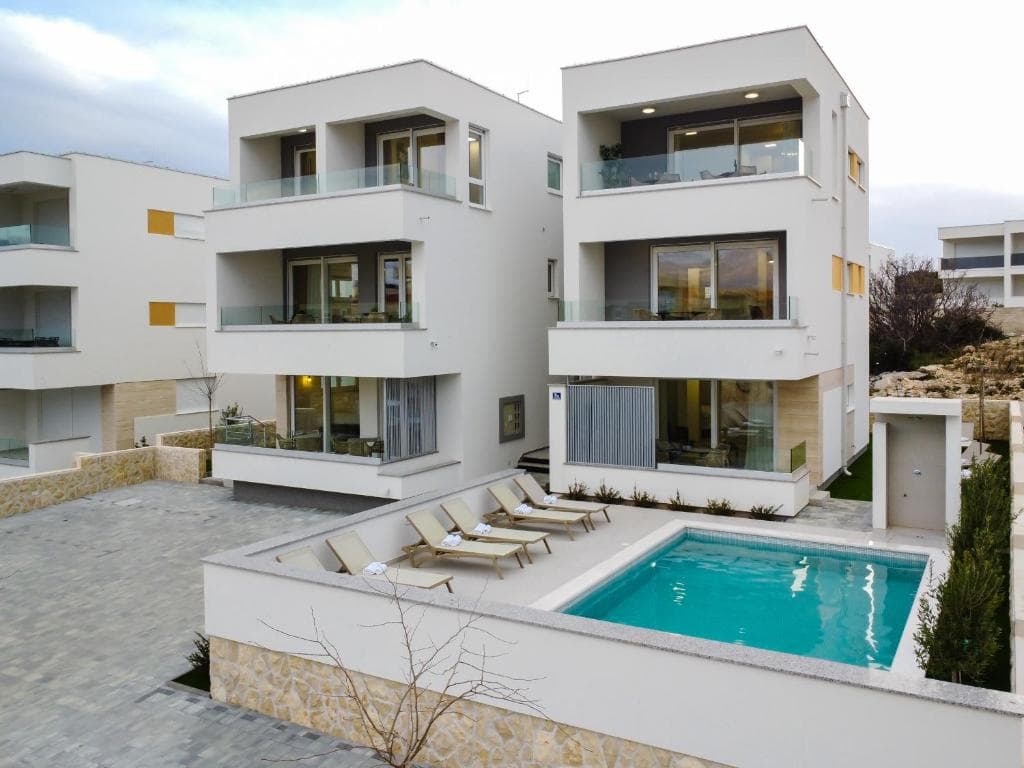 Mare B 8 Apartment in Novalja Ansicht 2