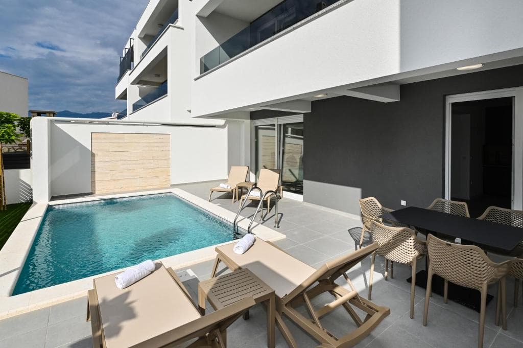 Mila Apartment mit privaten Pool Ansicht 4