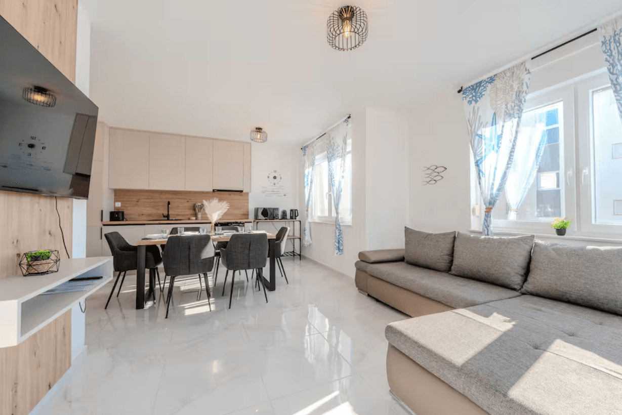 Mirjana Stadt-Apartment 6 in Novalja Ansicht 4