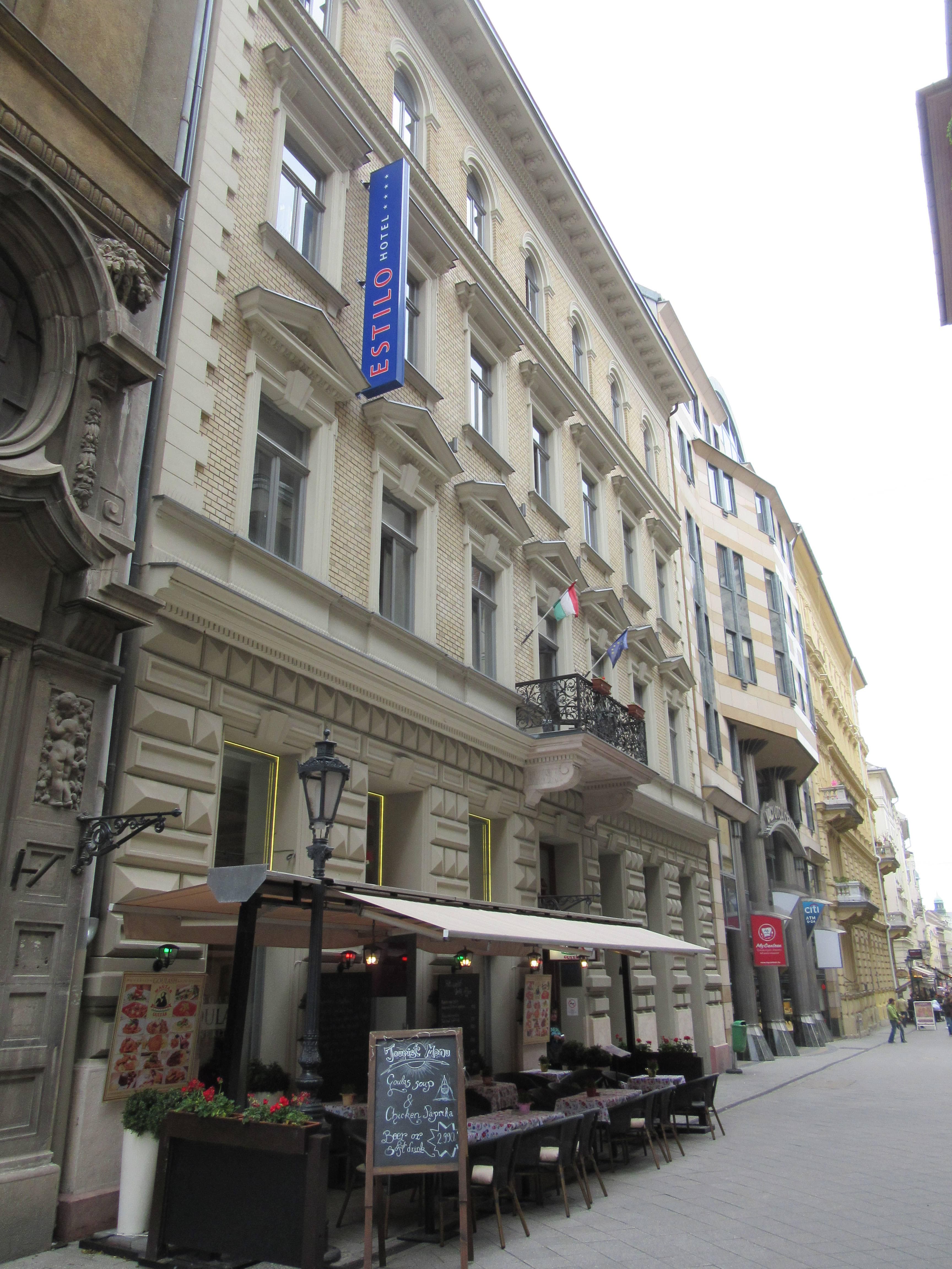 Estilo Fashion Hotel Budapest Ansicht 3