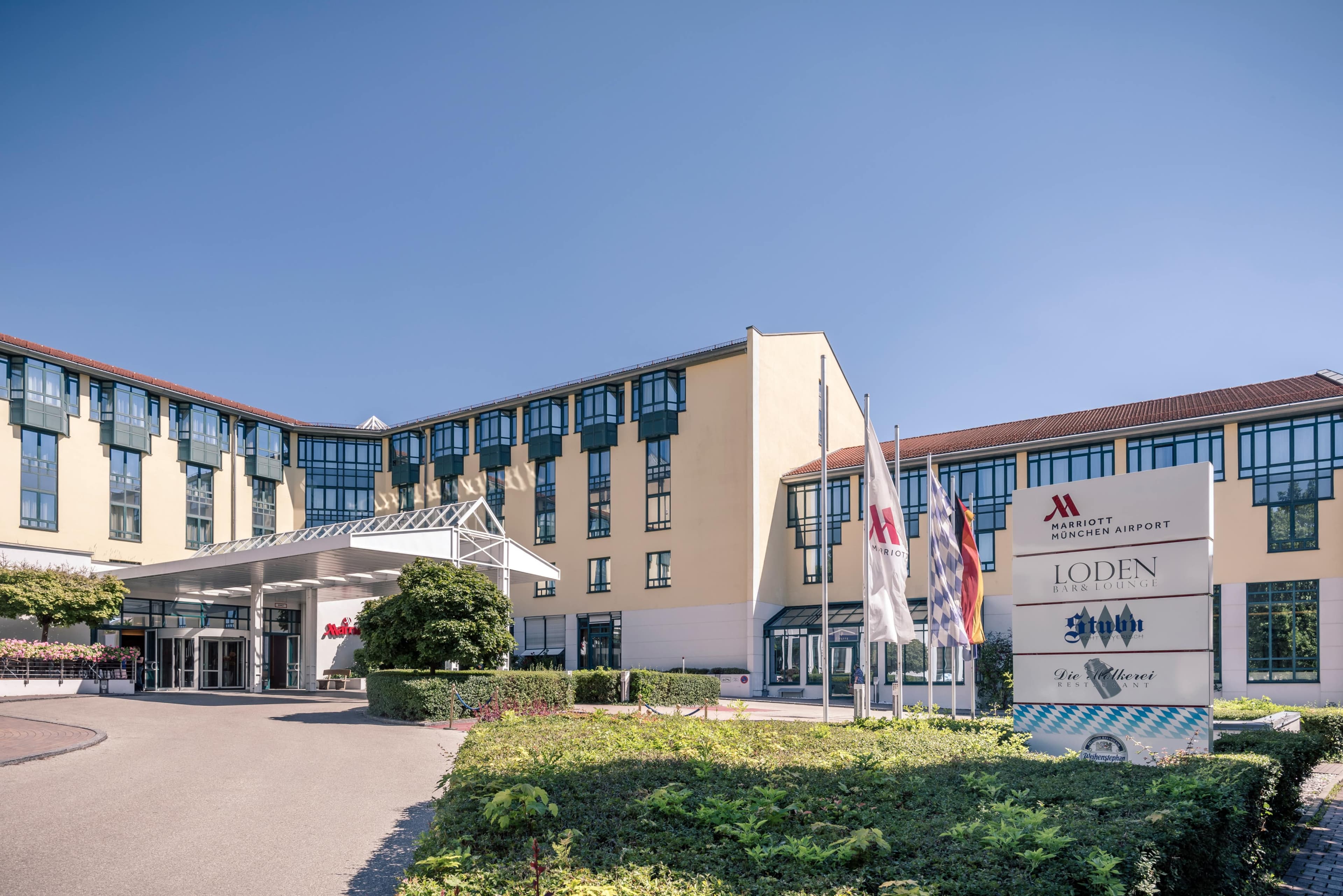 München Airport Marriott Hotel Ansicht 2