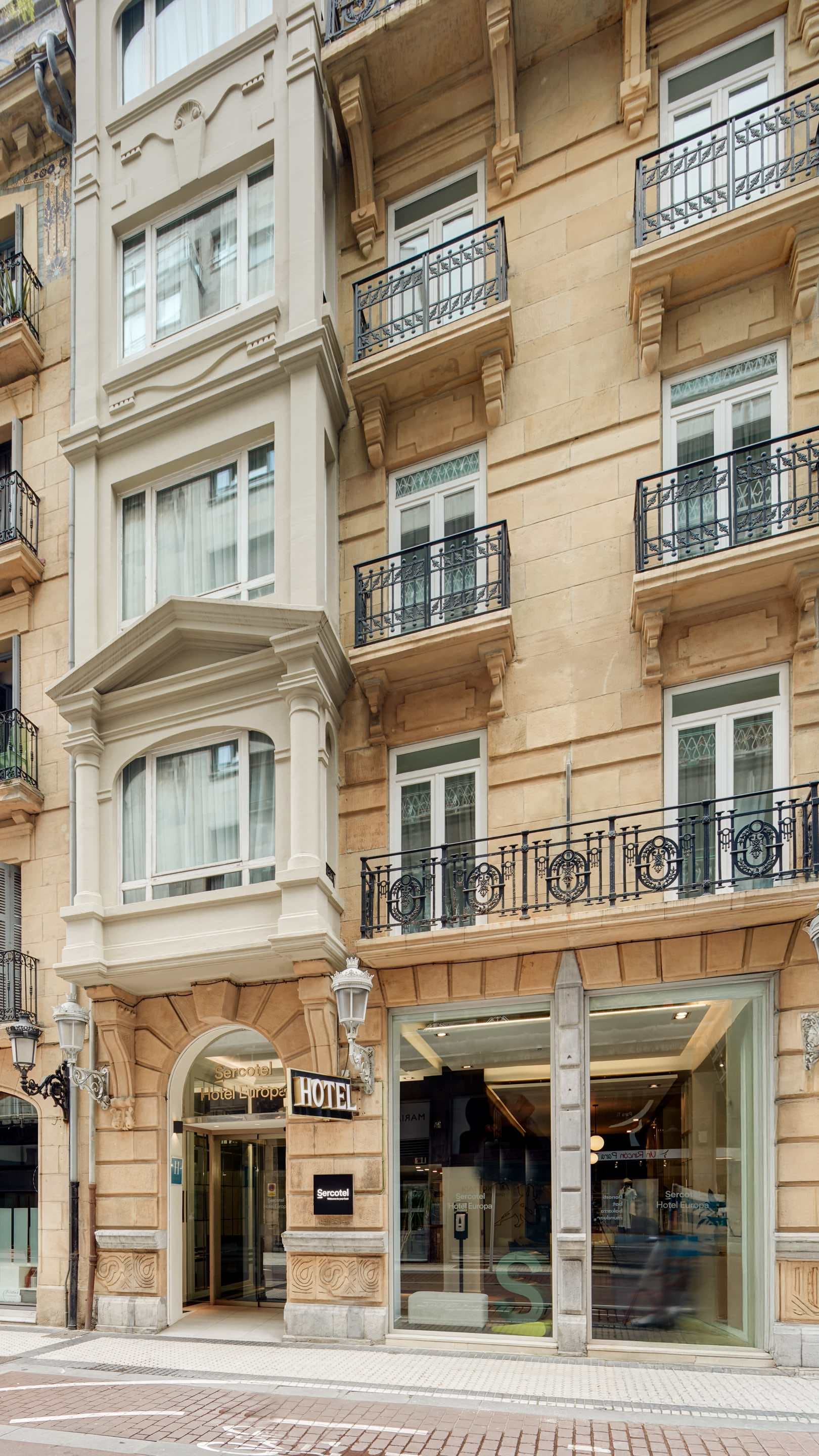 Sercotel Hotel Europa San Sebastian Ansicht 2