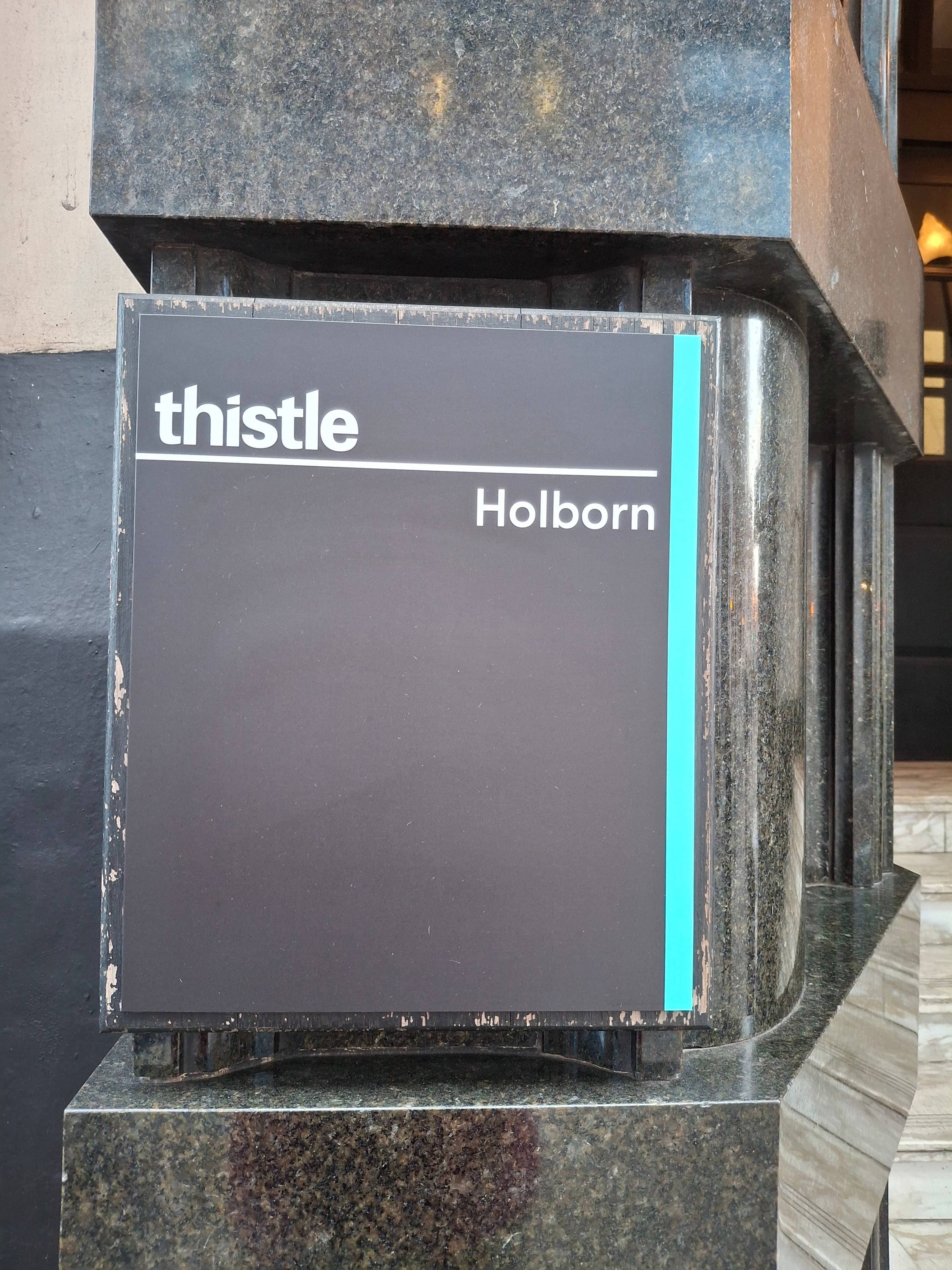 Thistle Holborn Hotel Ansicht 2