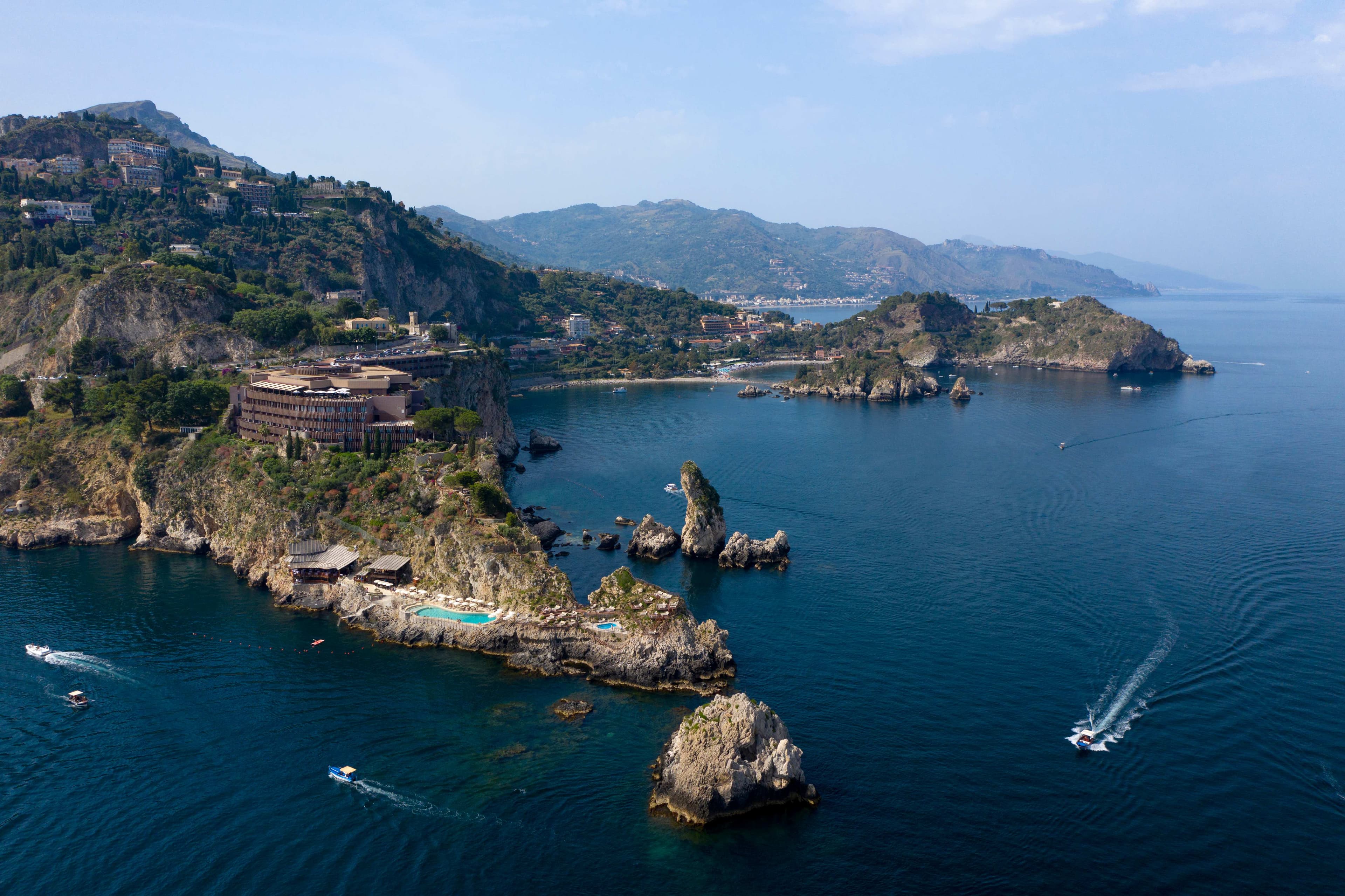 UNAHOTELS Capotaormina Ansicht 2