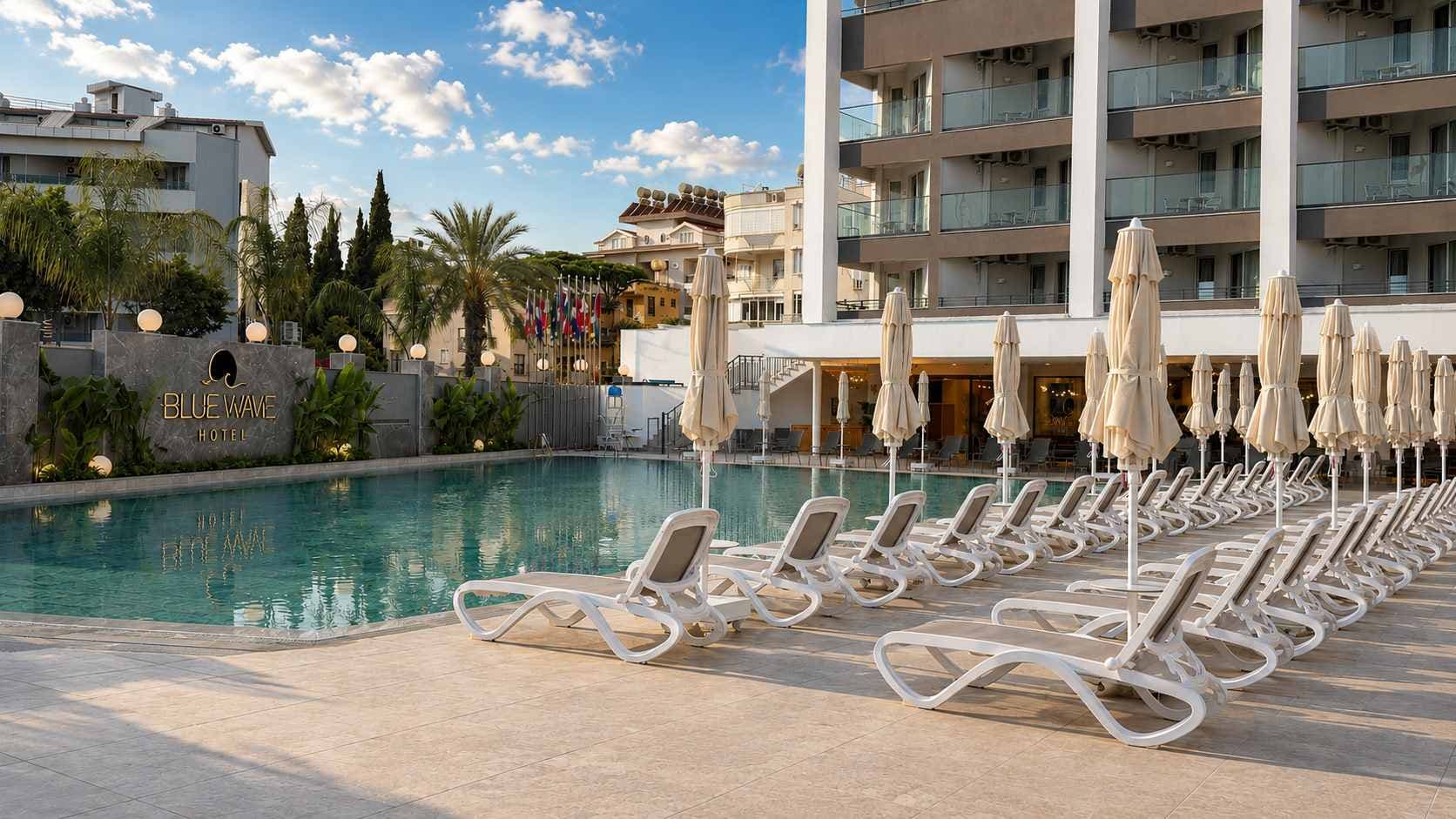 Blue Wave Suite Hotel Ansicht 2