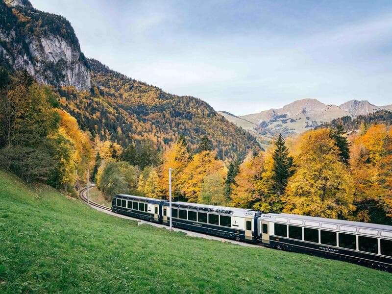 Eigene Anreise Schweiz - ab/bis Luzern: 6 Nächte Bahnerlebnisreise durch die Alpen in 4-Sterne-Hotels