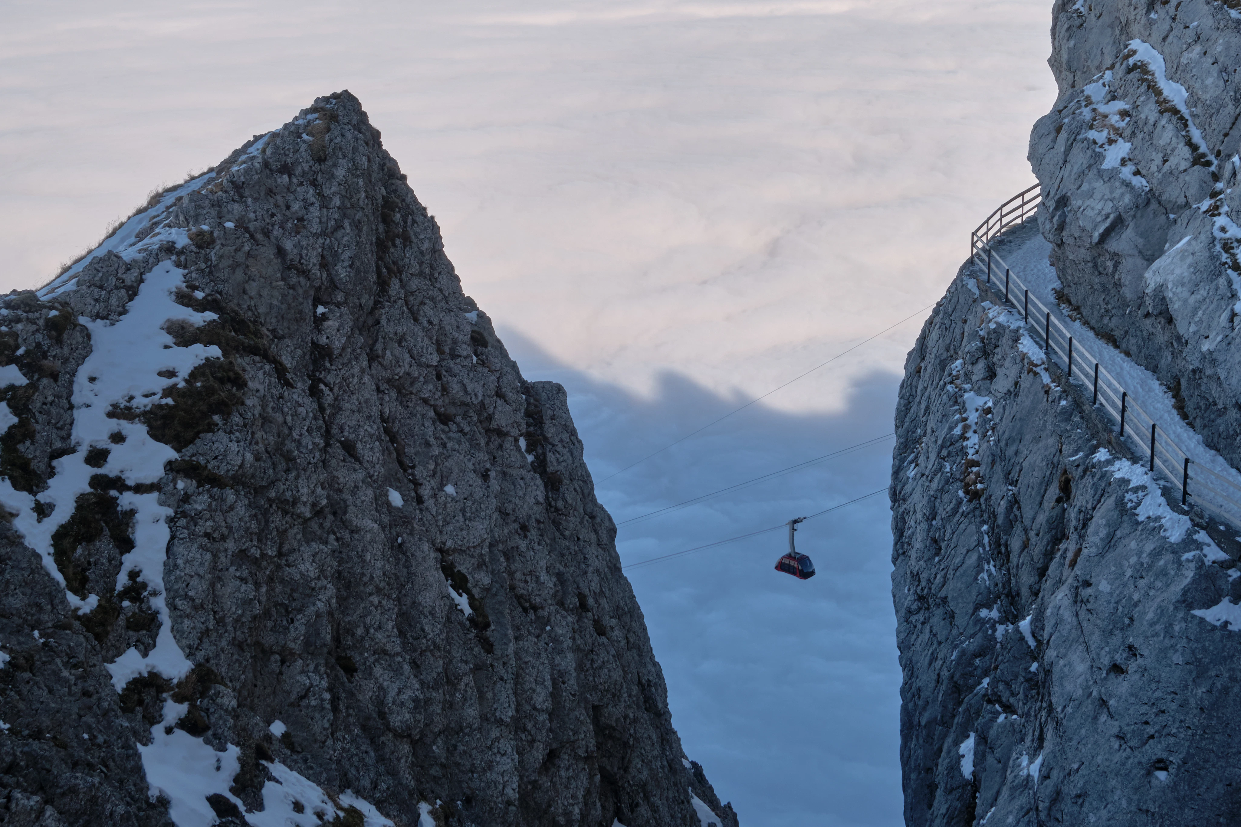 birds flying over rocky mountain during daytime